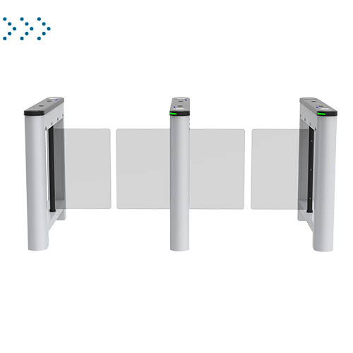 Cкоростной турникет с распашными створками, центральный модуль